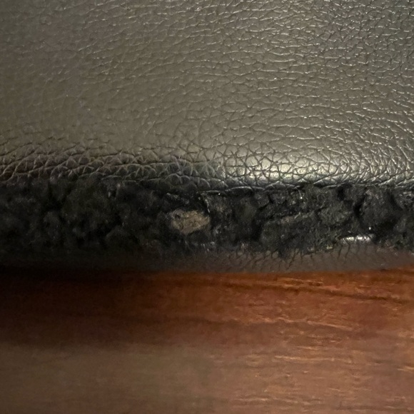 COACH CROSSBODY POUCH IN LEATHER AND SHEARLING - Picture 8 of 11